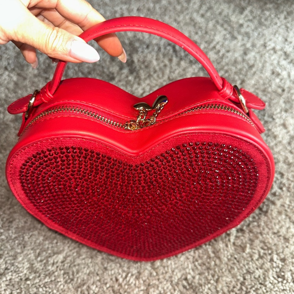 Red fashionnova bag. Never worn